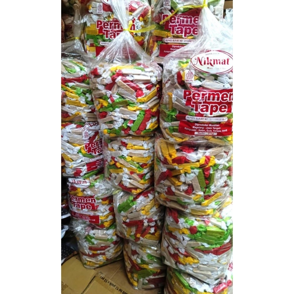 

Permen Tape Magelang Loss 5kg / Ball
