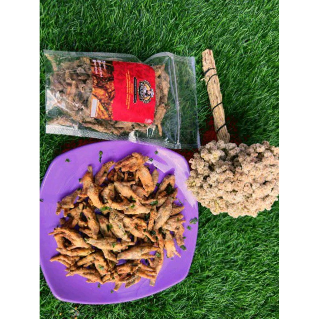 

COD HEBOH !! KRIUKZZ Ceker Ayam ORIGINAL Daun Jeruk Gurih Renyah Ngeunah khas Bandoeng 250gr