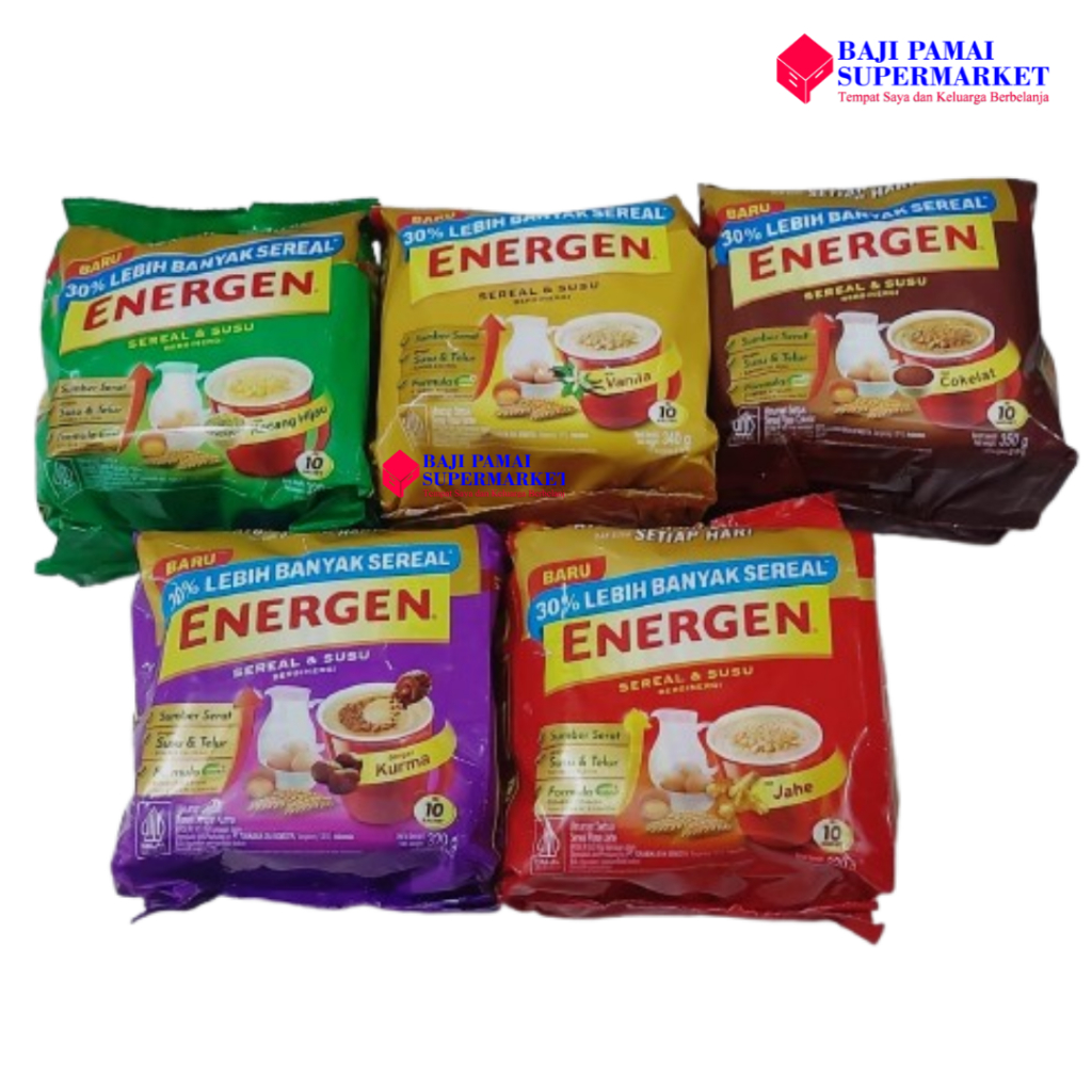 

Energen Pouch isi 10 Sachet All Varian