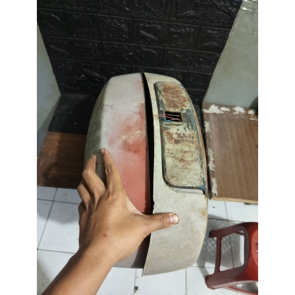 Tepong dop vespa ps banci original cabutan piaggio