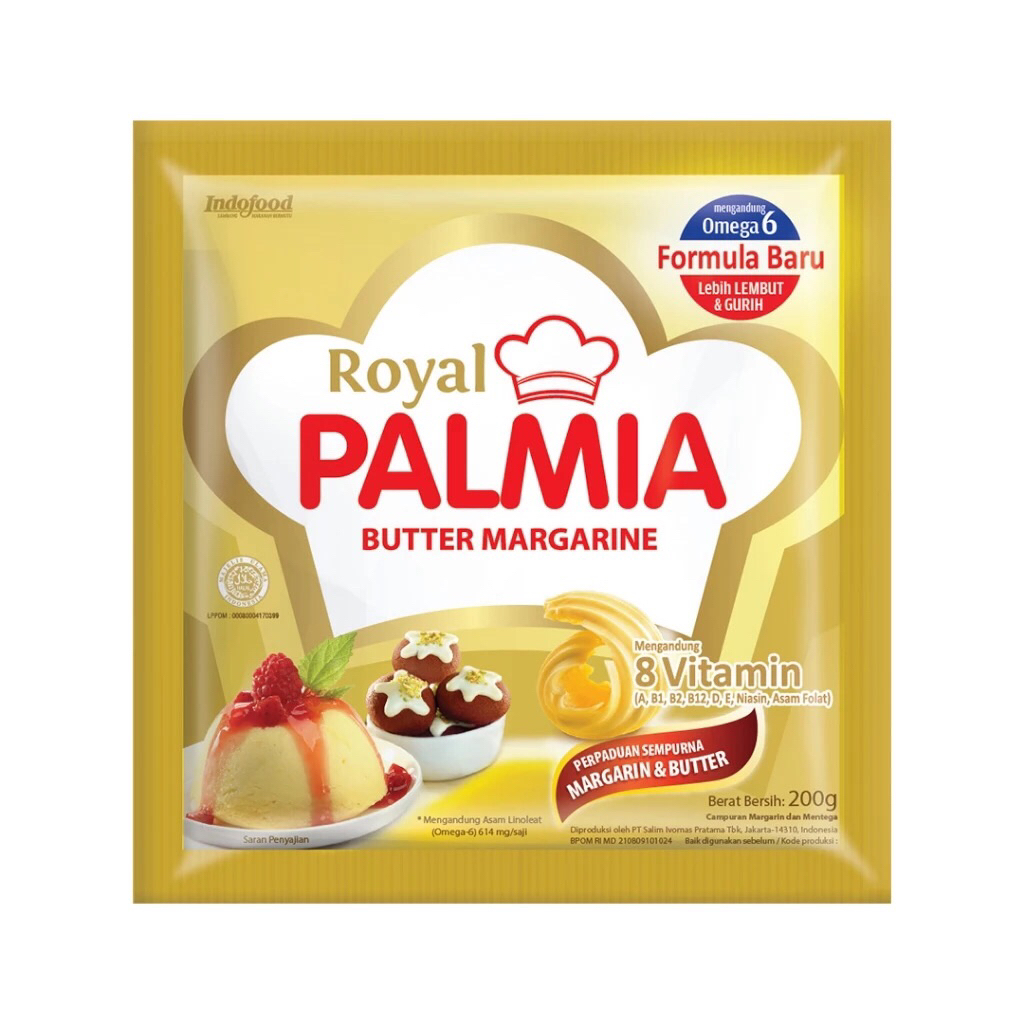

ROYAL PALMIA BUTTER MARGARINE 200 GRAM