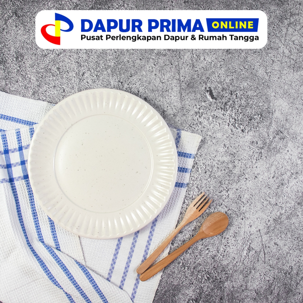 PIRING MAKAN KERAMIK SANGO CREAM 79130CR