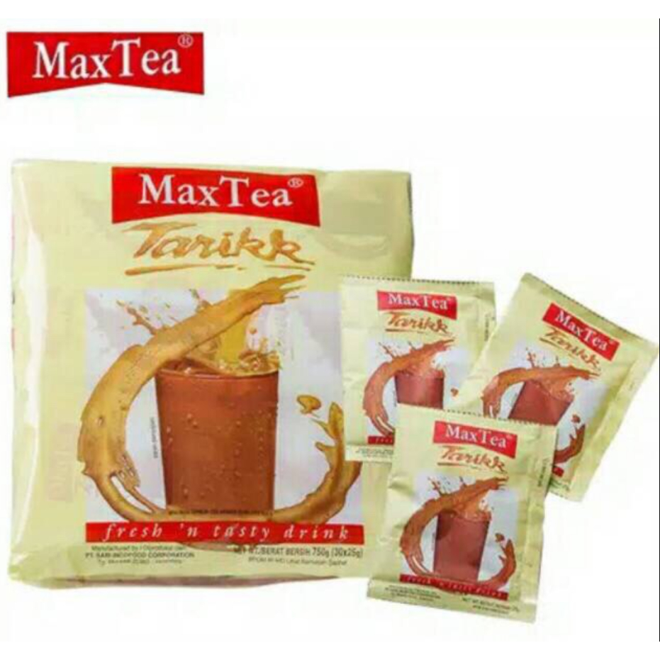 

MAXTEA (TARIK DAN LEMON TEA) ISI 30
