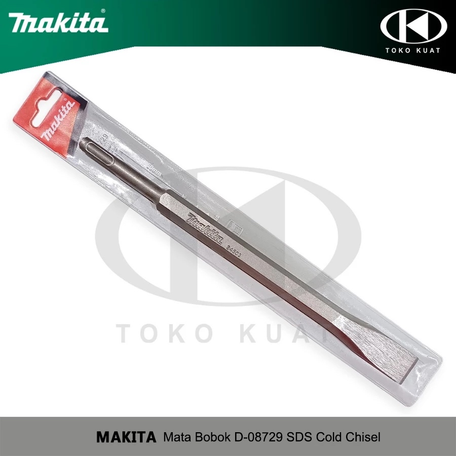 Mata Bobok Pipih SDS MAKITA Flat Cold Chisel 20 x 250mm D-08729