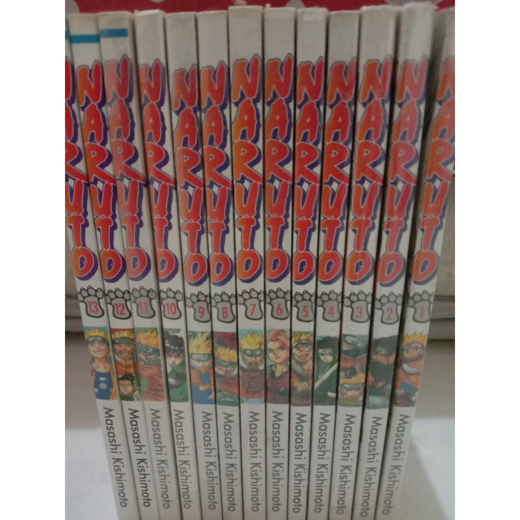 Komik Naruto Set 1-13 (preloved)