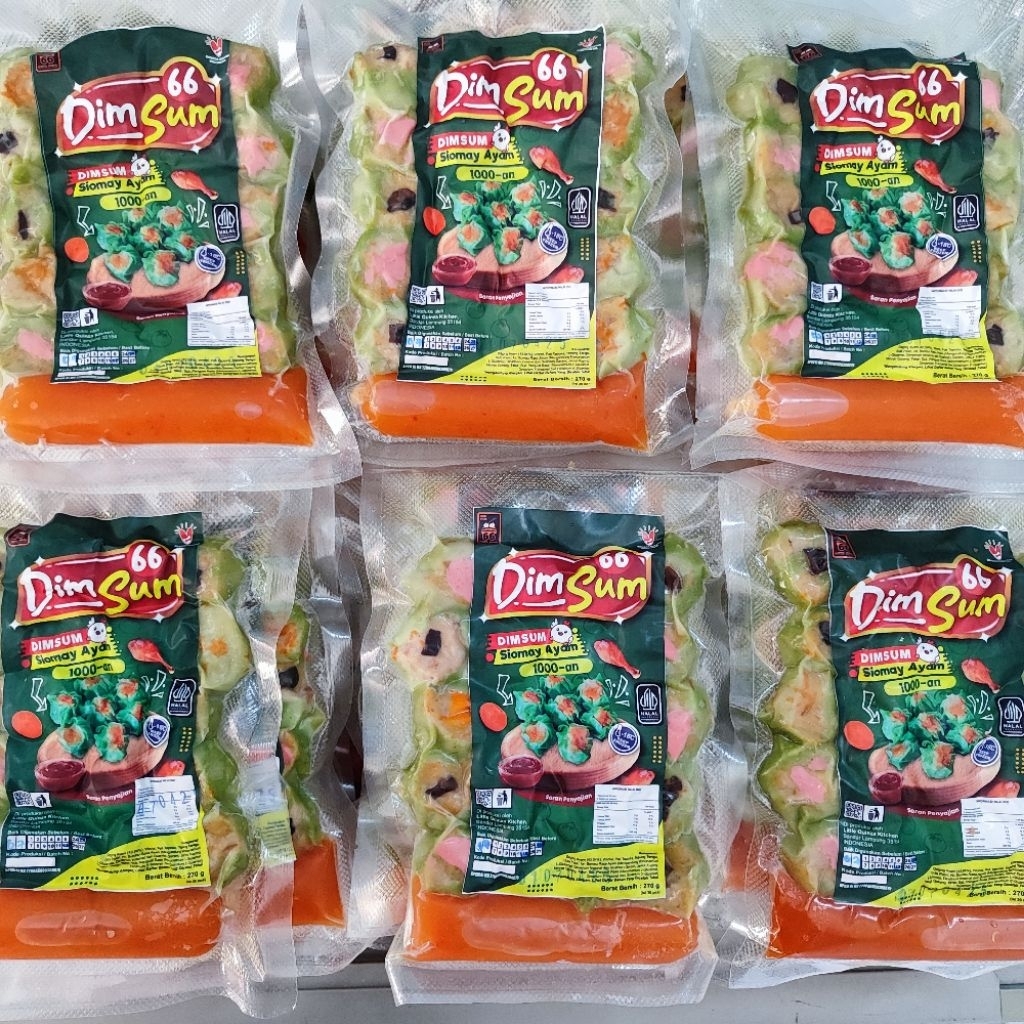 

Dimsum Ayam 66 Isi 20 Dimsum Lampung Frozen Halal