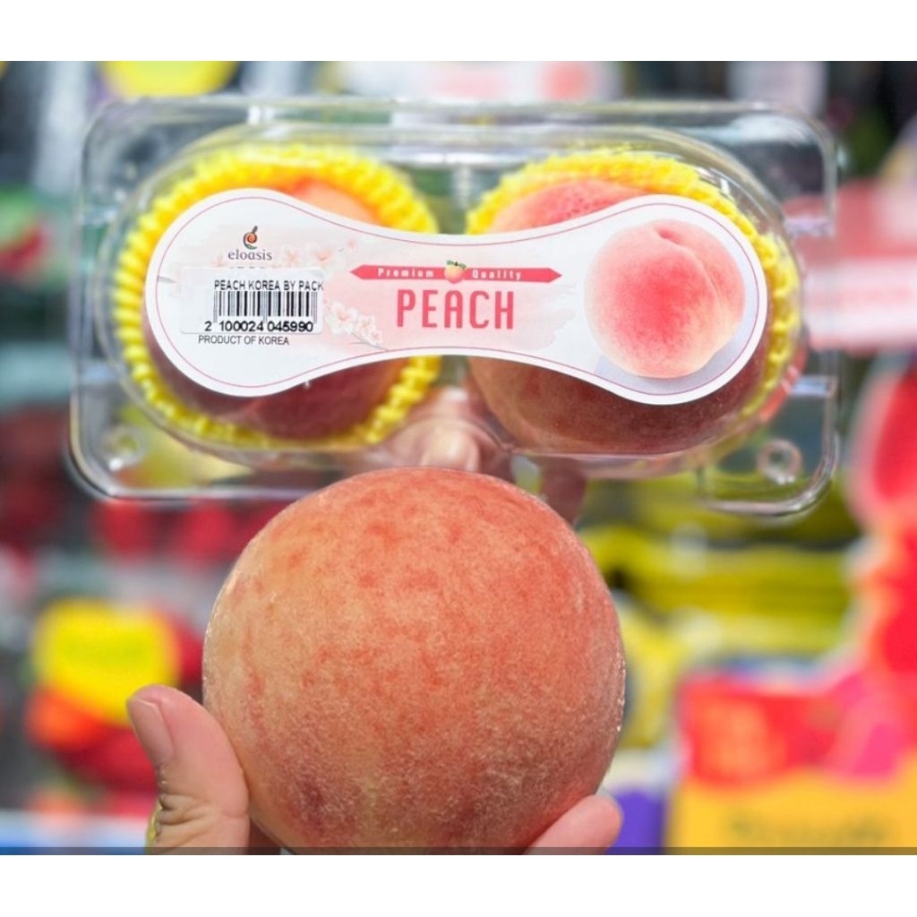 

Buah Peach White Korea Super Isi 2 Pcs Perpack