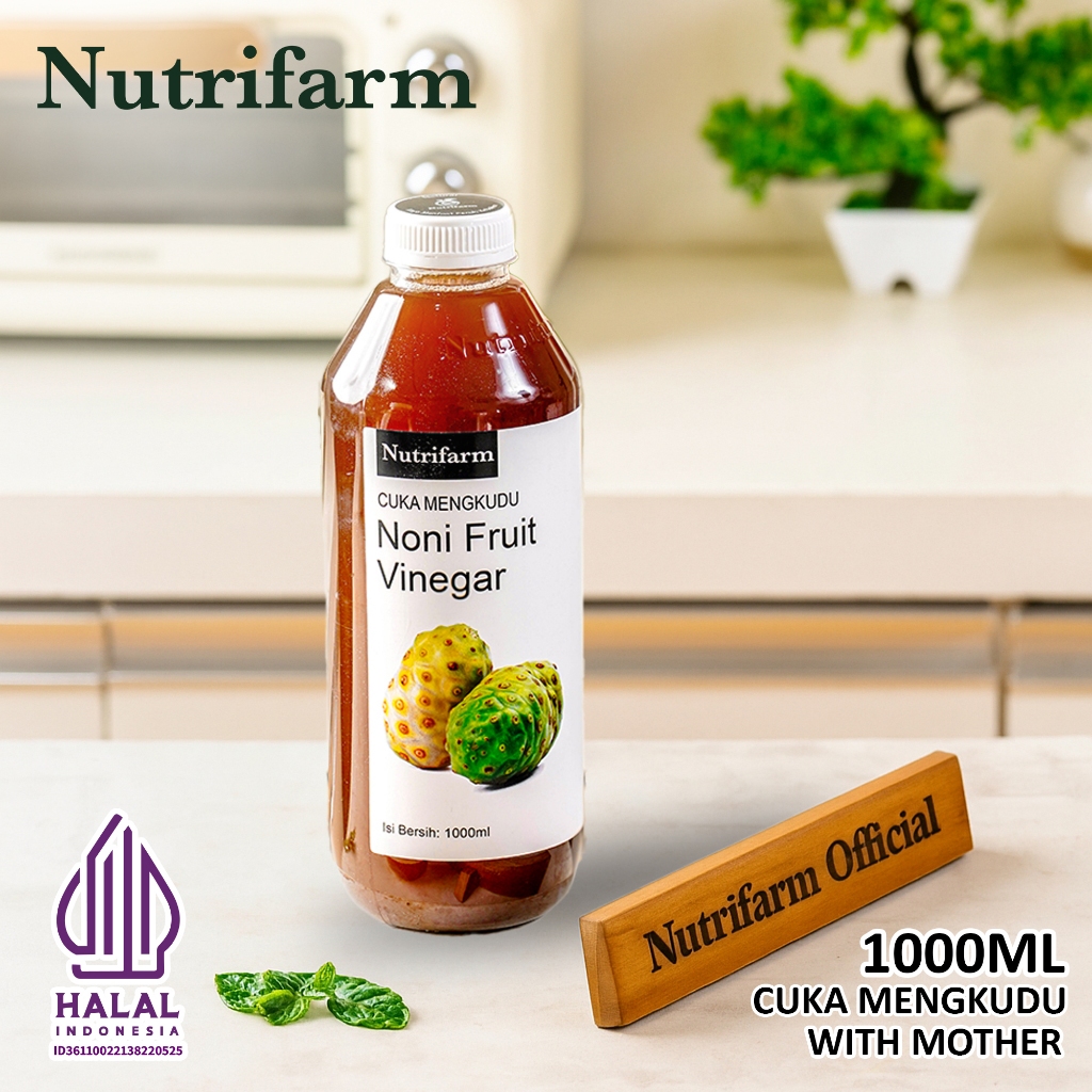 

CUKA MENGKUDU NONI FRUIT VINEGAR 1000 ML HALAL BPOM ORIGINAL/ CUKA MENGKUDU ASLI ORIGINAL/ CUKA MENGKUDU VINENON/ CUKA MENGKUDU HERBAL/ CUKA MENGKUDU NONI ORIGINAL/ CUKA MORINDA CITRIFOLIA