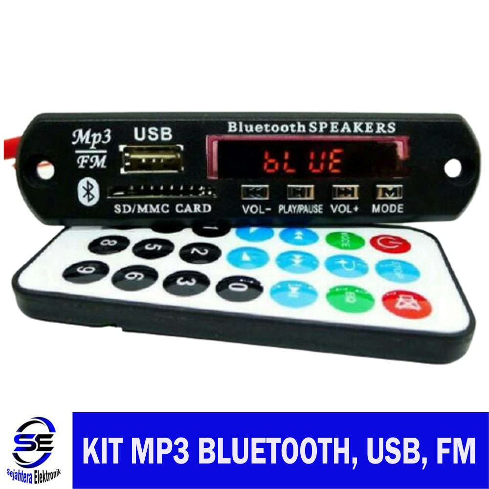 KIT MP3 BLUETOOTH, USB, FM / MP3 MODUL BLUETOOTH
