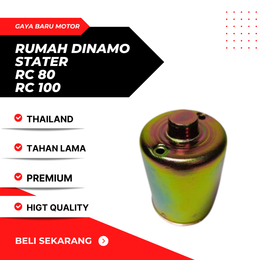 THAILAND RUMAH ANGKER DINAMO STATER RC SUZUKI RC80 RC100