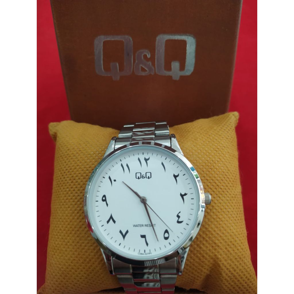 Jam Tangan Pria Q&Q ARABIC C08A-027PY Original