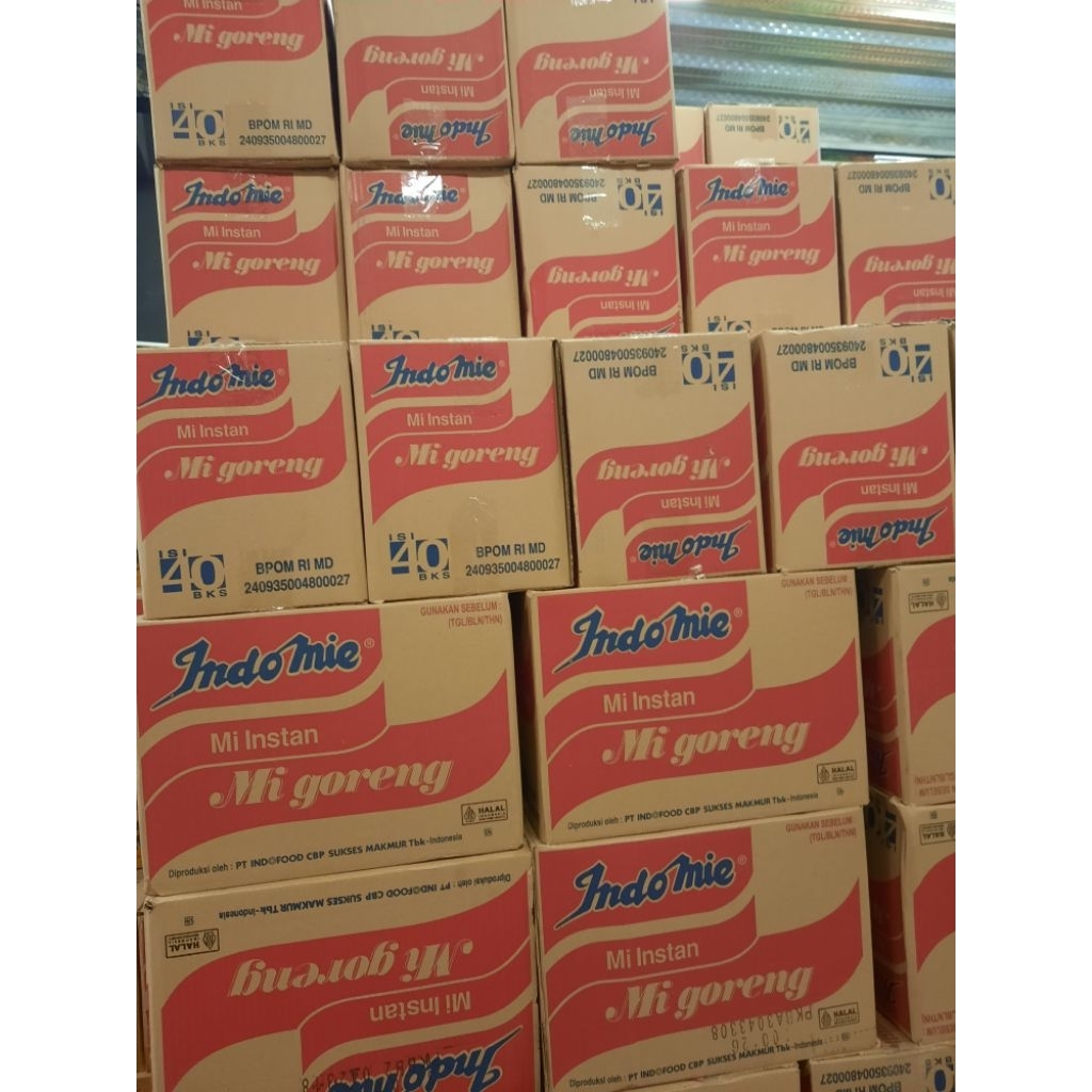 

Indomie goreng isi 40 bks