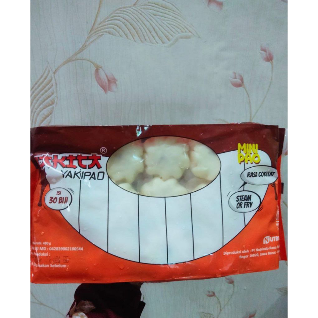 

Yakipao Minipao Bakpao Coklat isi 30