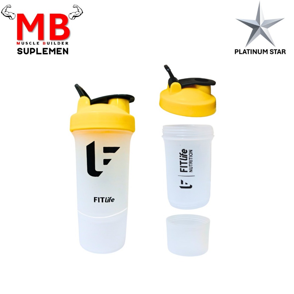 Shaker Fitlife 600 ml Whey Protein Concentrate DPro WPro D W Pro Isolate Fit Life 2lbs 2 5 lb Beazt 