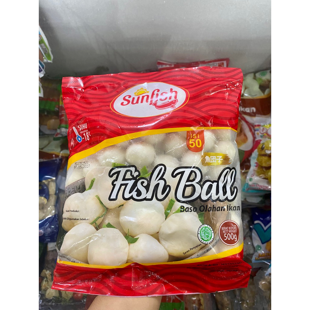 

SUNFISH Bakso Ikan 500gr / fish ball frozen