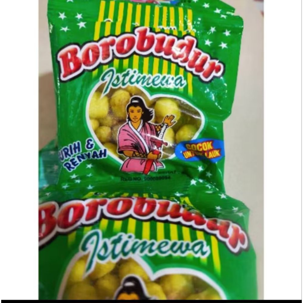 

borobudur snack jadul isi 10 bks jumbo