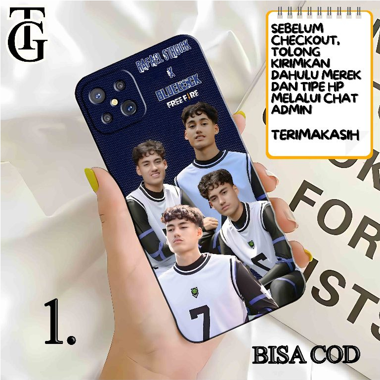 CASING SILIKON PREMIUM MOTIF RAFAEL STRUICK TIMNAS 2 FREE FIRE BLUE LOCK UNTUK FOR OPPO A3X A60 A3 P