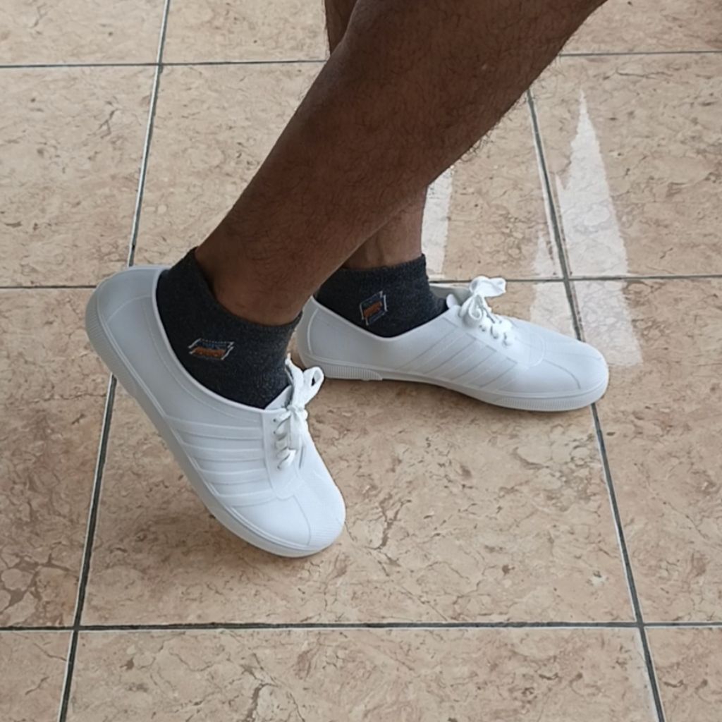 Sepatu Karet Tukang/AP BOOT Sepatu Putih/Sepatu Boot Multifungsi/AP Cucuk