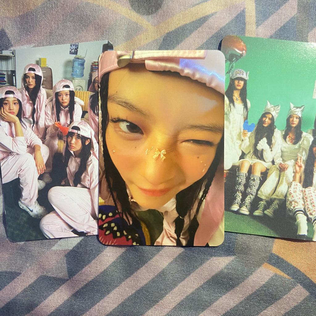 photocard official new jeans hanni zoom wink hanzoom season greetings 2025 sg25 include pair