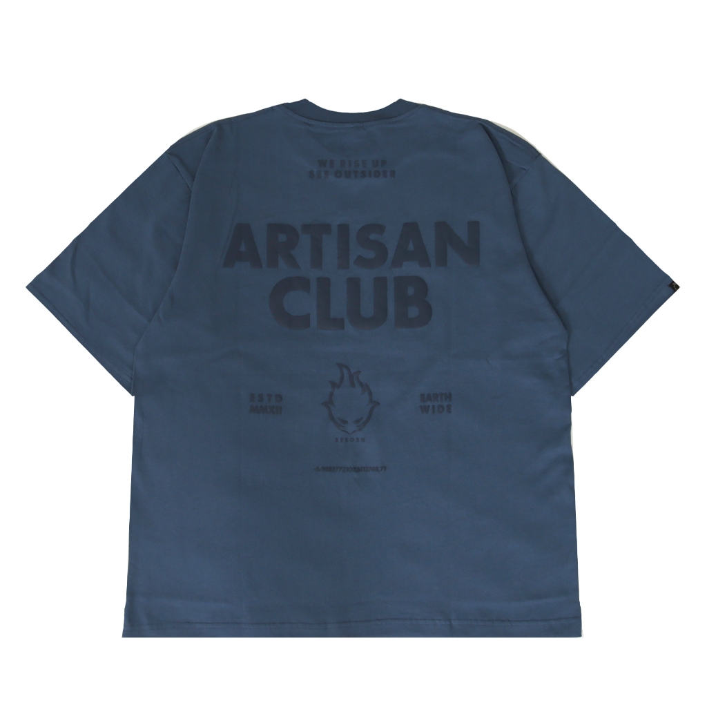 INFLAME REBORN - ARTISAN CLUB - KAOS LENGAN PENDEK UNISEX OVERSIZE