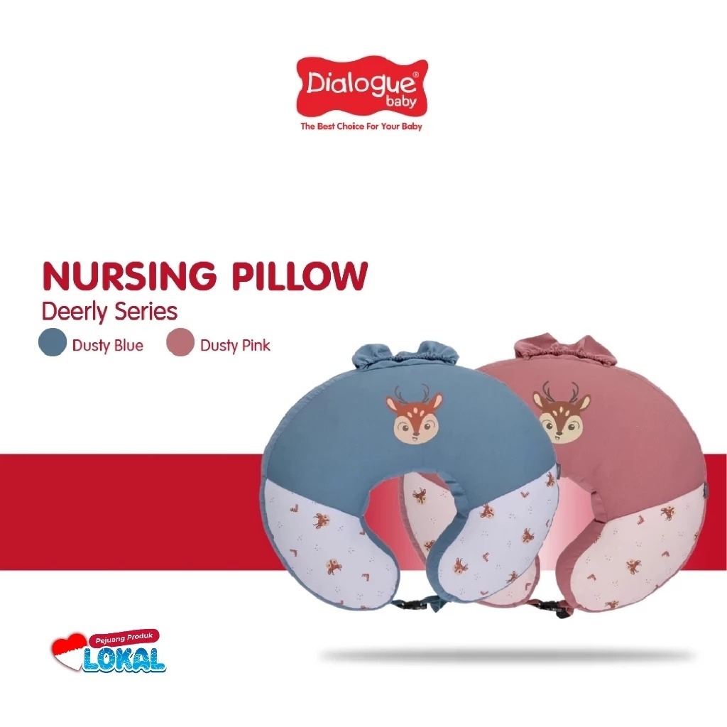 Awet Dialogue Nursing Pillow 4In1 Deerly Series Dgb3311 / Bantal Menyusui