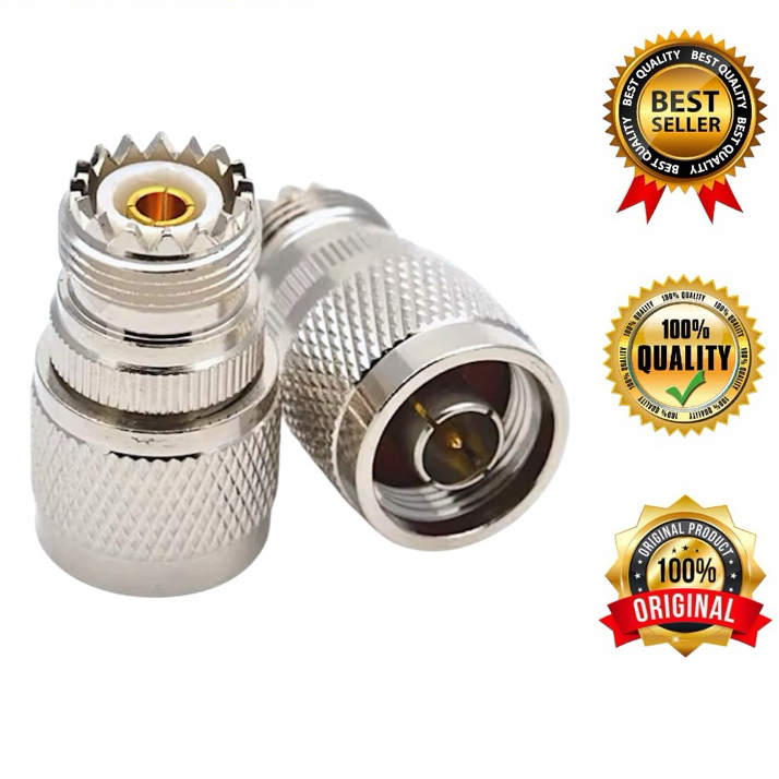 Konektor N Male To PL Female Conector N Male To UHF Female