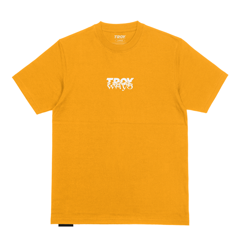 Troy Company Tshirt Yellow Mustard Wasy - Kaos Lengan Pendek Kaos Kuning Mustard MTD 3150