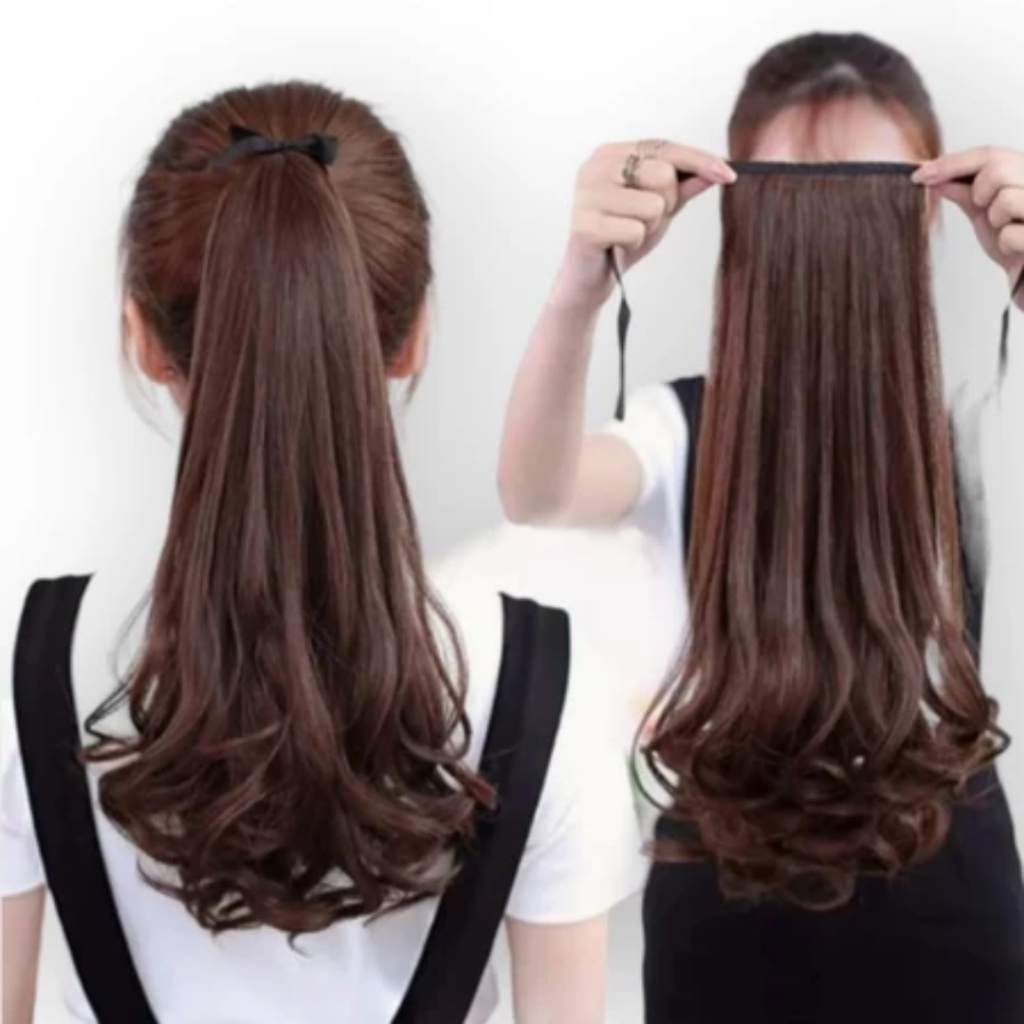 Ponytail / Ponytail Tali Curly / Ponytail Curly / Ponytail Tali