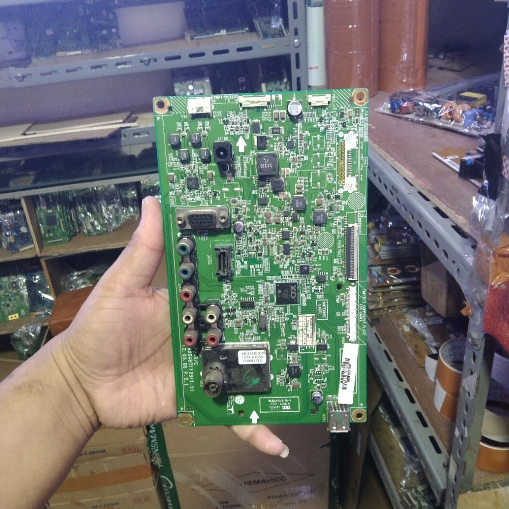 MB TV LED LG 19LS3300 - MOTHERBOARD - MAINBOARD TV LED LG 19LS3300