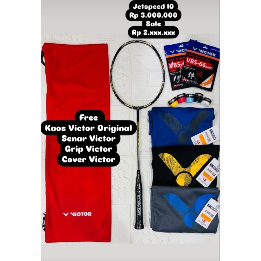 Raket Badminton Victor JetSpeed 10 / JS 10