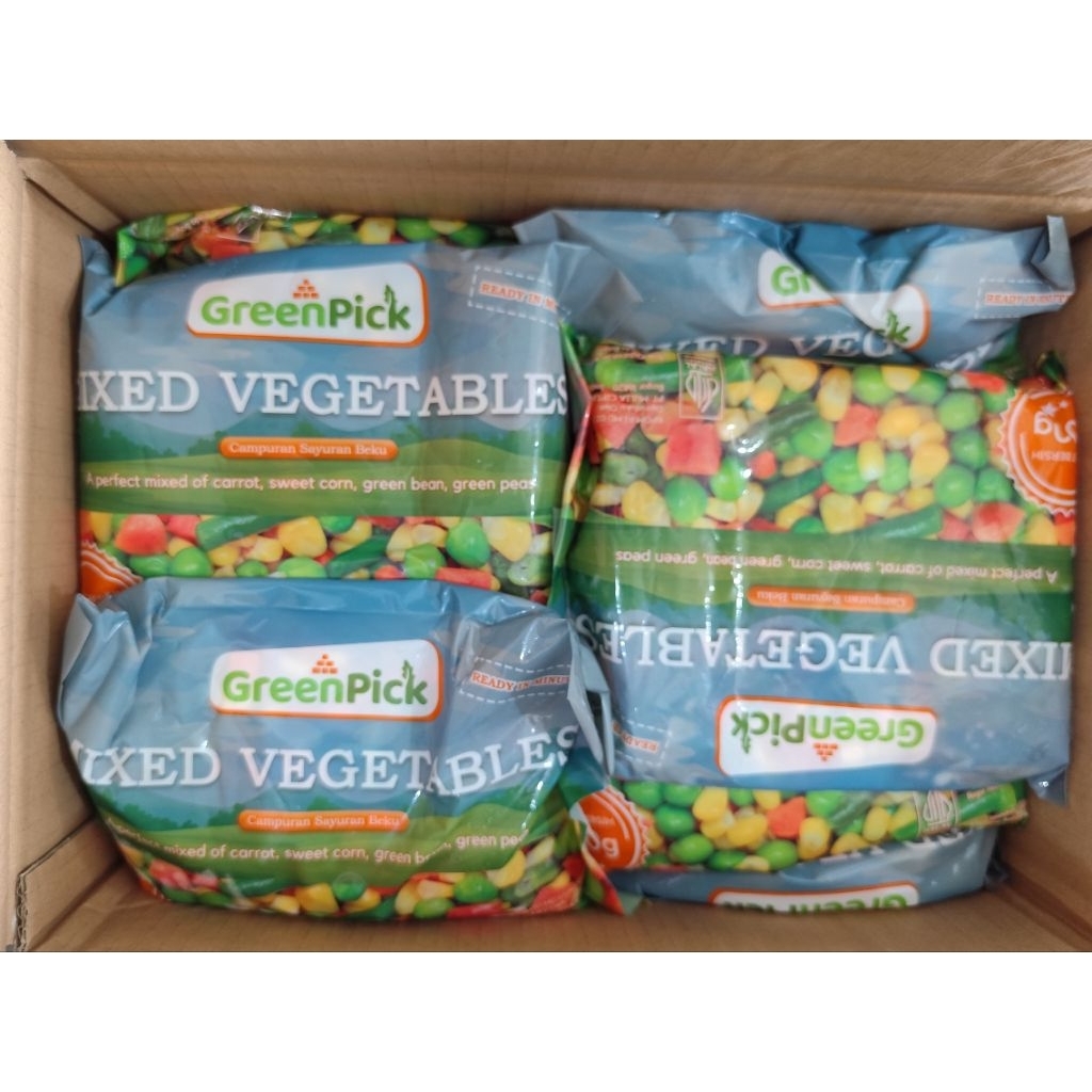 

Mixed Vegetables Green Pick 500gr