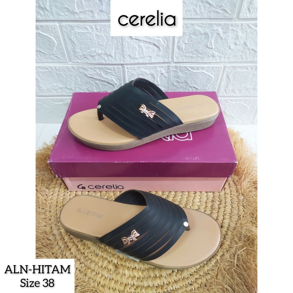 Sandal Cerelia ALN.001-BLACK