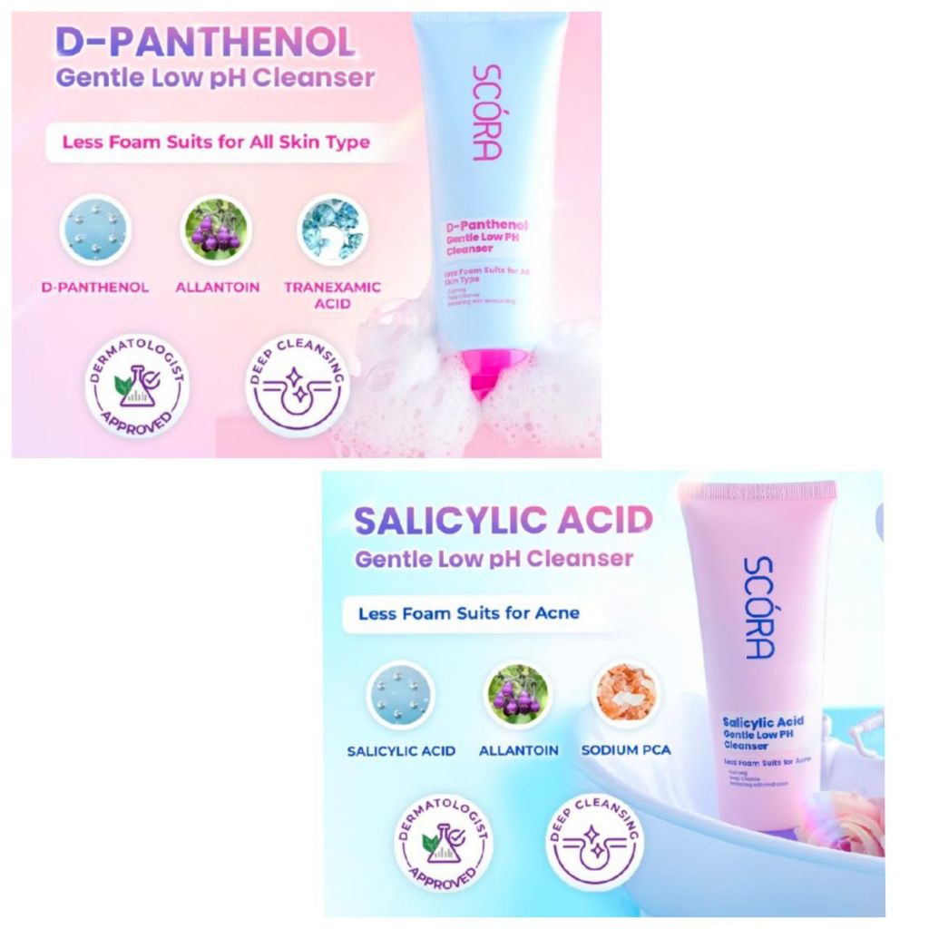 SCORA D PANTHENOL GENTLE LOW PH CLEANSER/ SCORA GENTLE LOW PH CLEANSER
