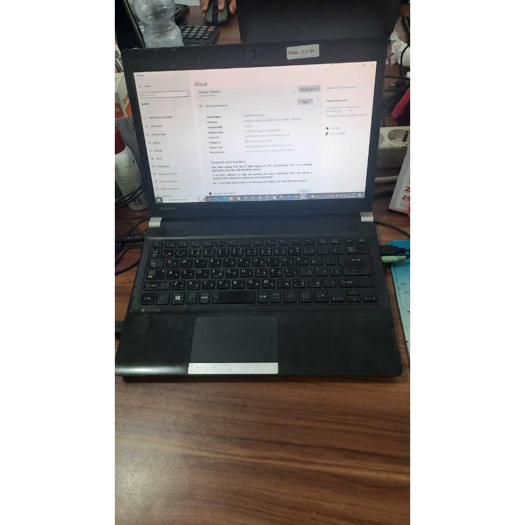 Toshiba Dynabook R734 Laptop SECOND PROMO