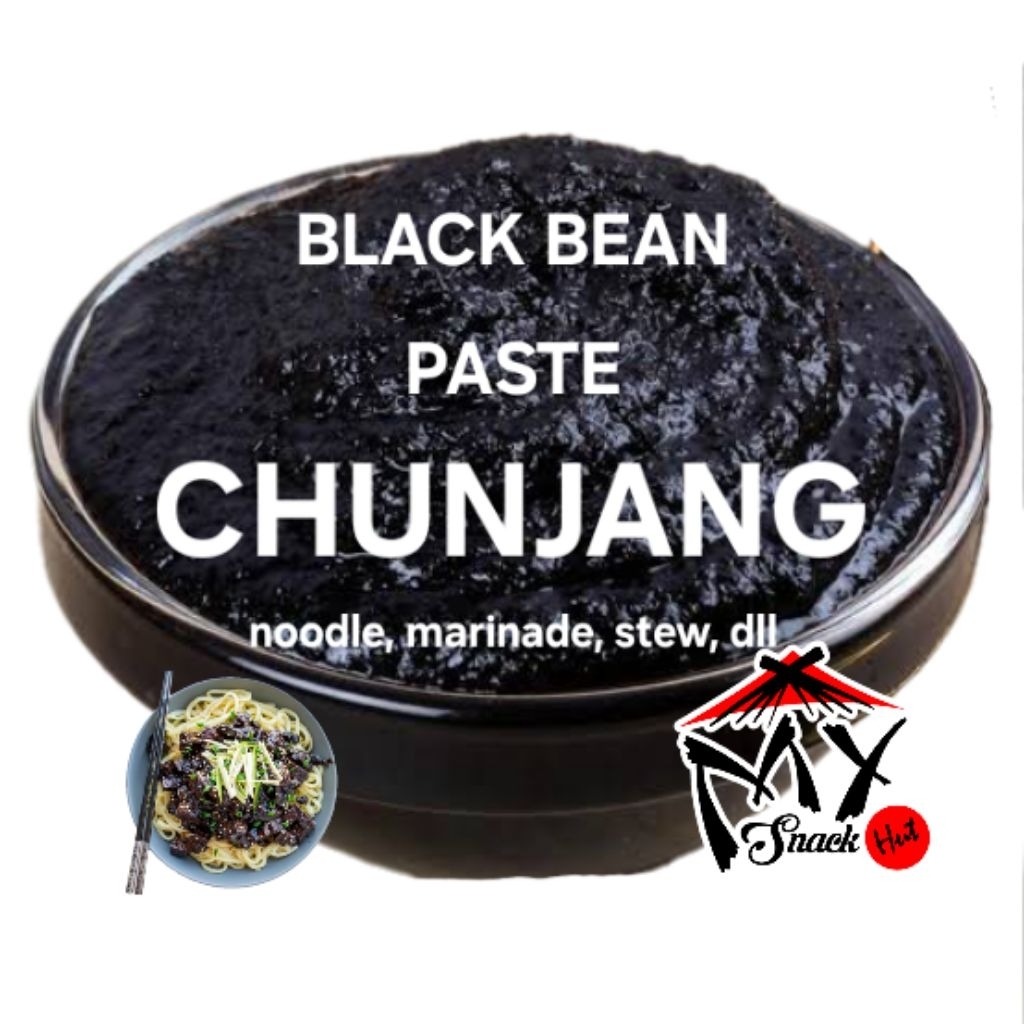 

CHUNJANG 250GR CHINESE BLACK BEAN PASTE SAUCE NOODLE MI HITAM ZHA JIANG MIAN SAUS JJAJANG HALAL
