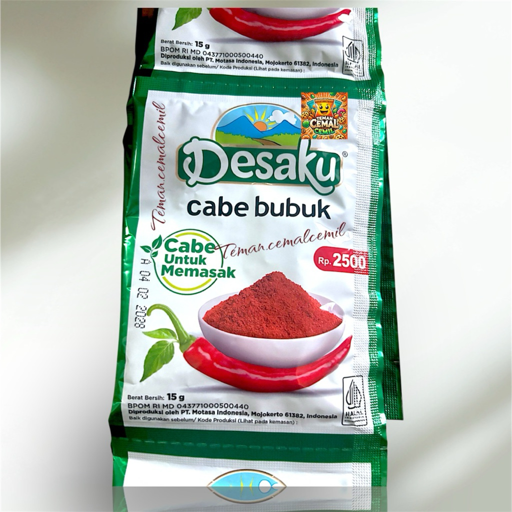 

Desaku Cabe Bubuk 1Renceng (10pc)