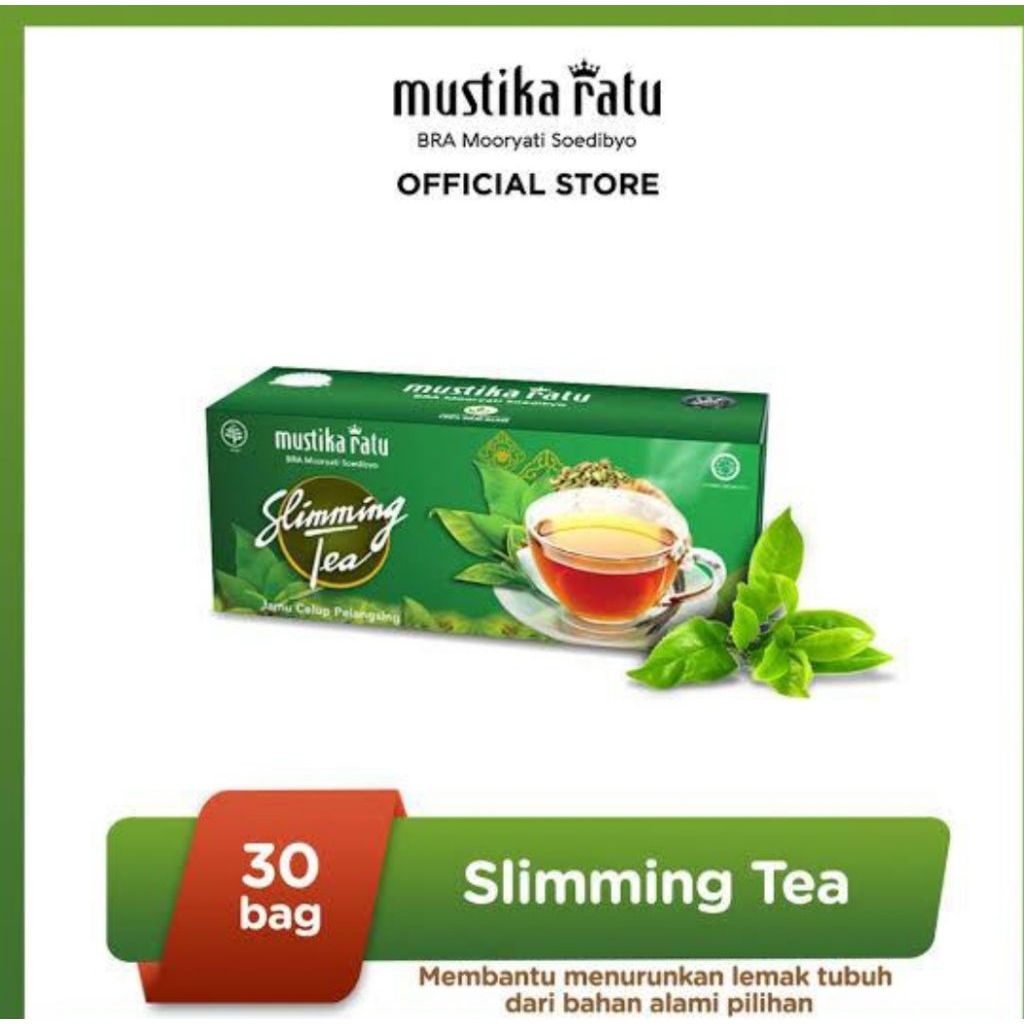 Mustika Ratu Slimming Tea isi 30 bag - Herbal pelangsing