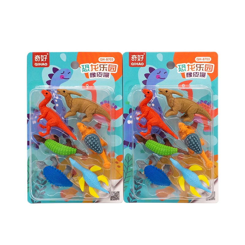 

8703 SET Penghapus Karakter Dino Dinosaurus - Koleksi stationery anak