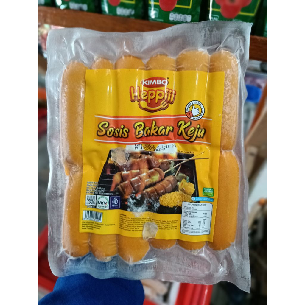 

sosis kimbo keju bakar