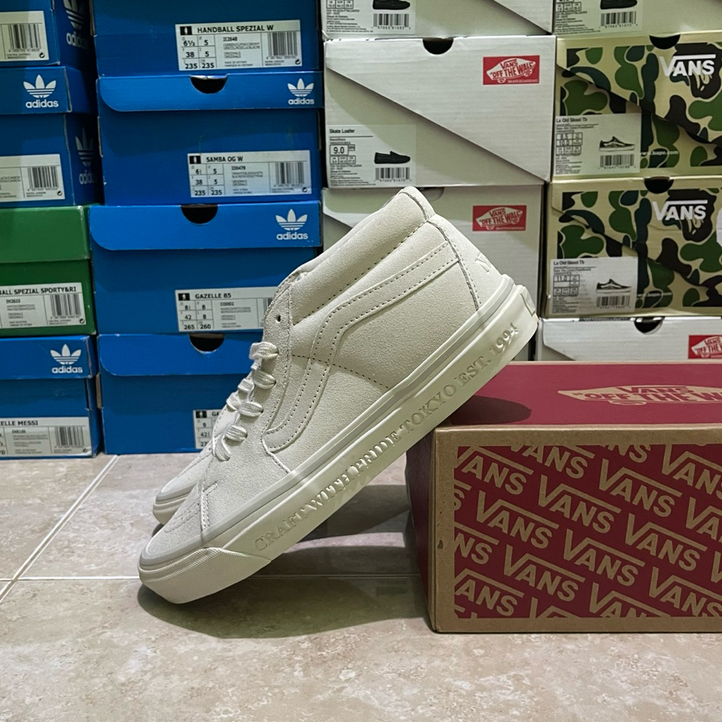 Vans sk8 mid 83 dx anaheim x neighborhood birch (Resmi PT NAVYA)