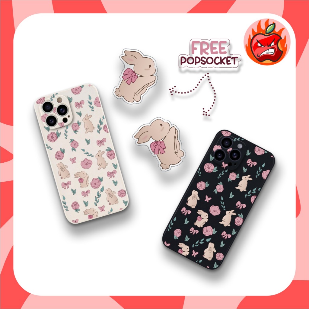 [1SET] 2IN1 PRINTING LENS PROTECTOR RABBIT case samsung a15 a24 a05 a05s a34 a54 a14 a04 a04e A13 5G