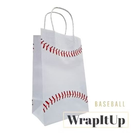 

Kraft Paper Bag / Baseball Paper bag / Paper bag lucu / Paper bag Character