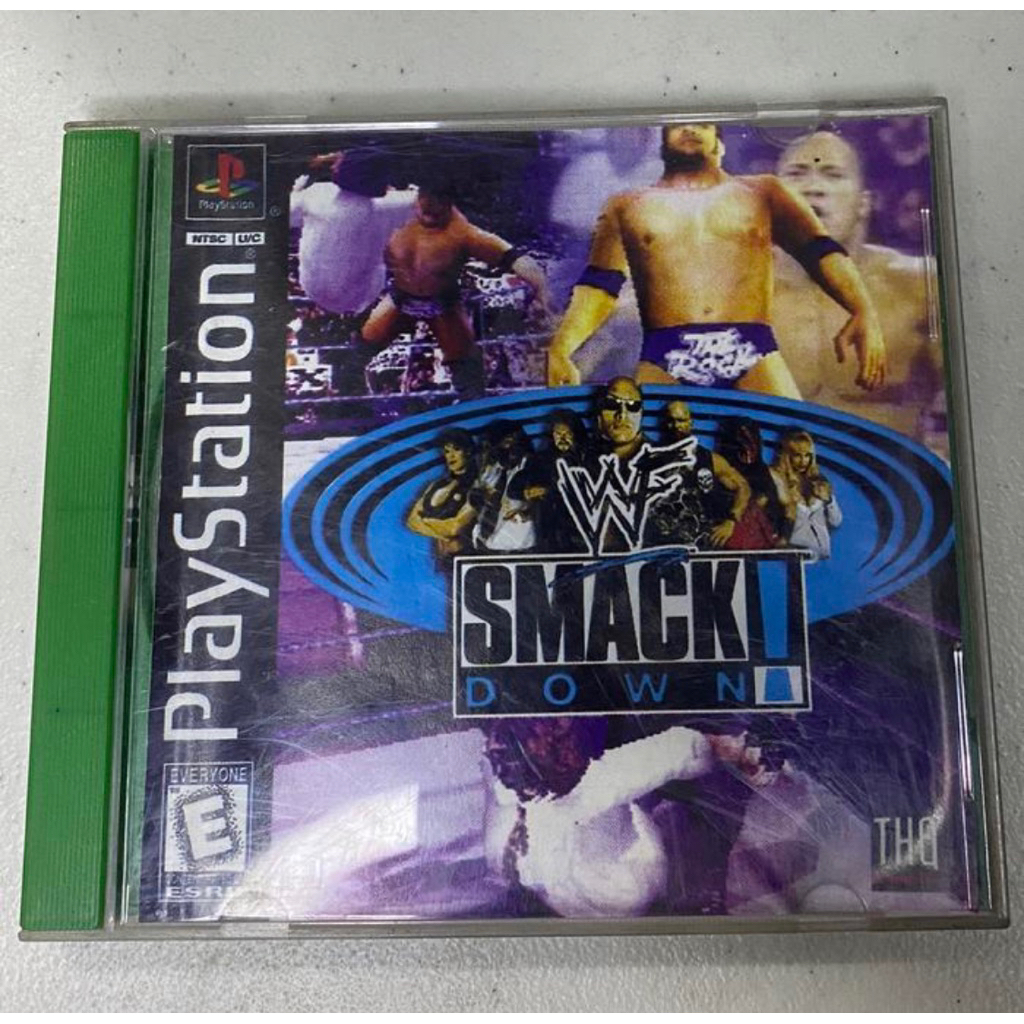 Kaset Playstation 1 Kopab Smack Down
