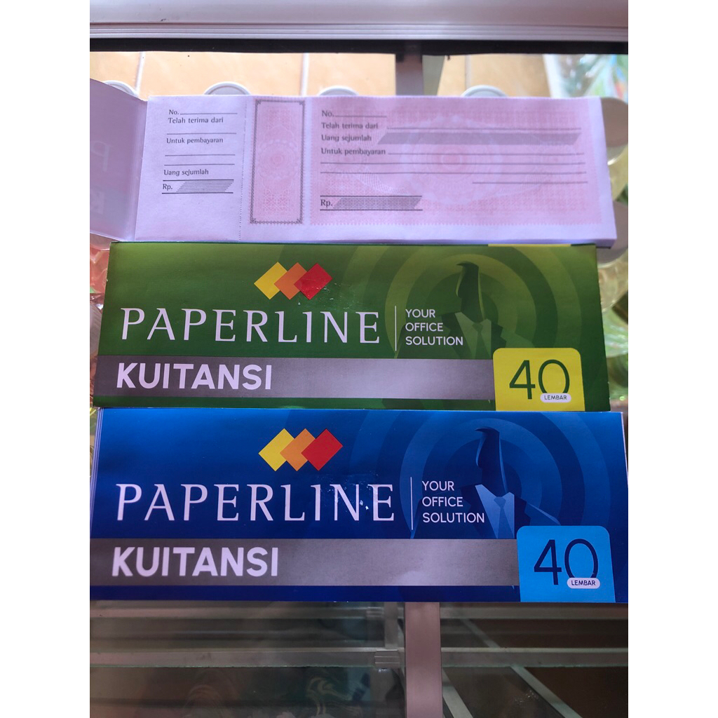 

Kwitansi kecil Paperline ecer