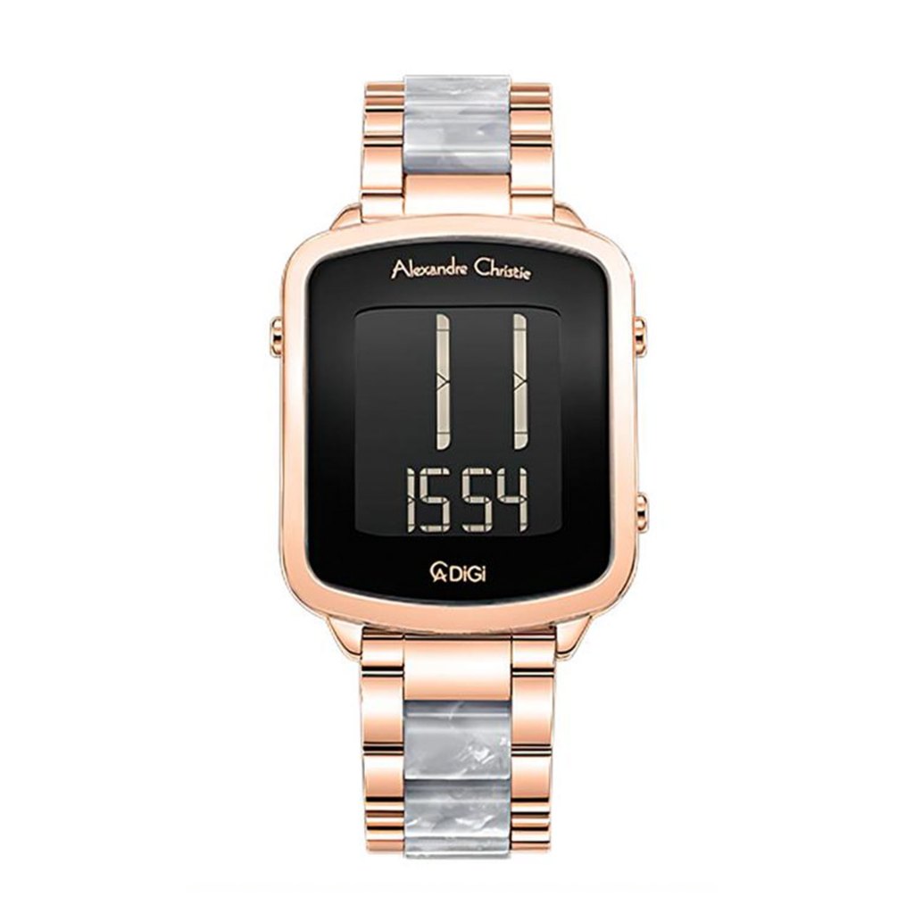 Jam Tangan Wanita Digital Alexandre Christie 9381LH AC9381 AC 9381 LH 9381 LHBRGBALB Original Garans