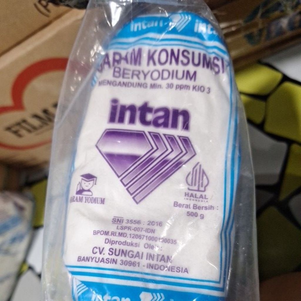 

Garam halus cap intan 500gram