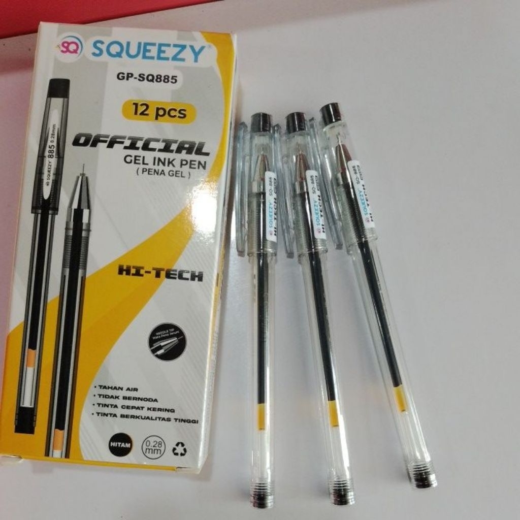 

PULPEN PERPACK 12PCS / PENA GEL HI-TECH 12PCS
