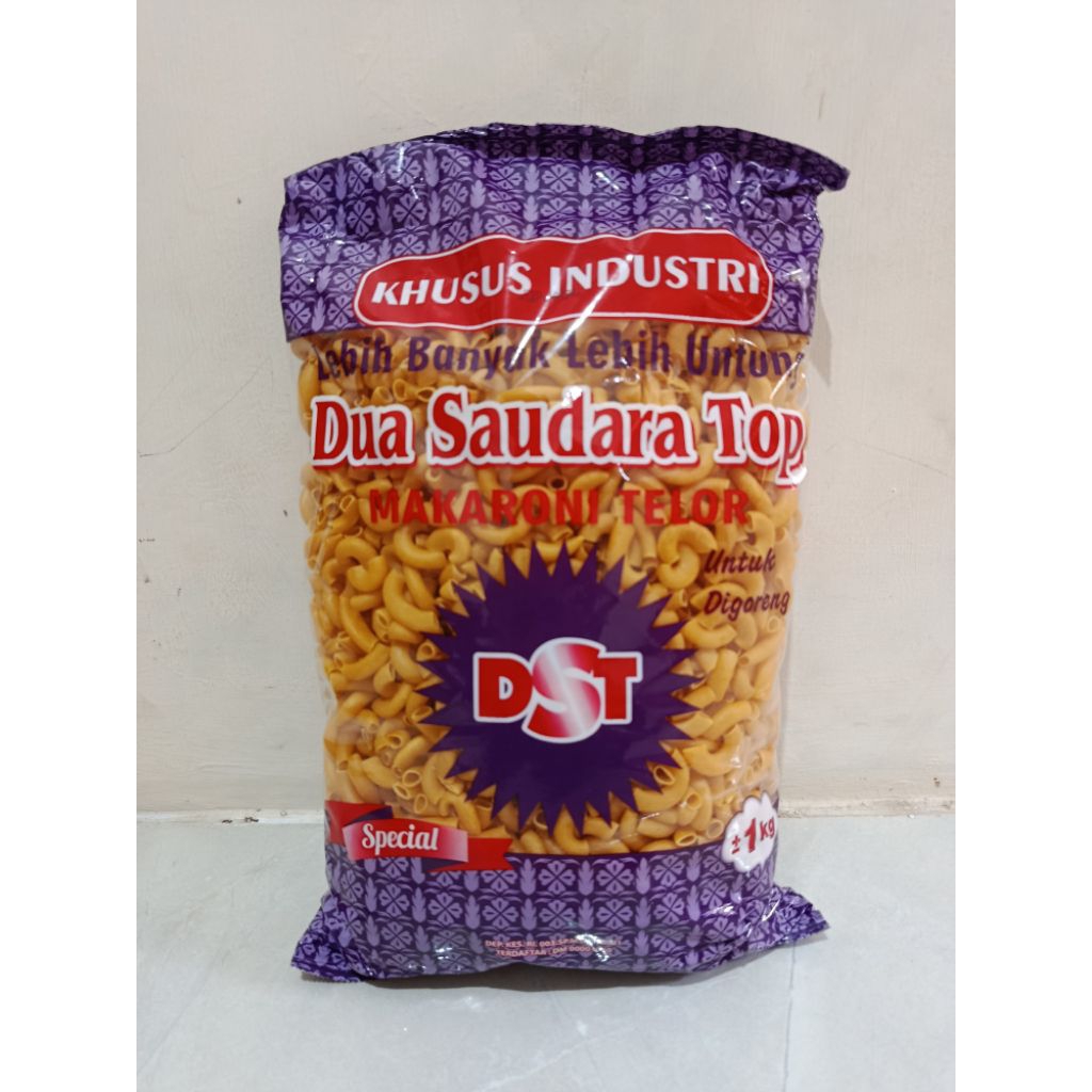 

makaroni dua saudara(khusus industri)makaroni bantet