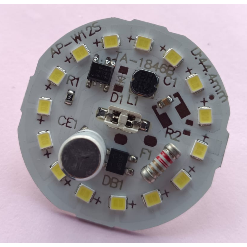 PCB LED AC 12 Watt DOB Tinggal Pasang