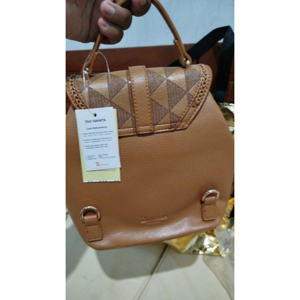 ransel  tas merk belleza